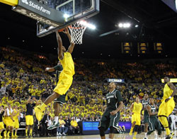 Michigan vs Michigan State basketball game 2013 photography